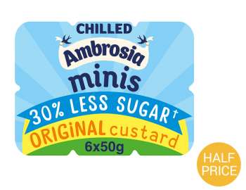 Ambrosia minis 30% less sugar - original