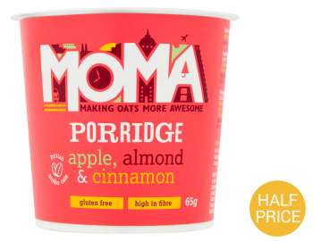 MOMA apple, almond & cinnamon porridge 65g