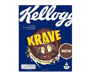 Kellogg's Krave Cookies Cream