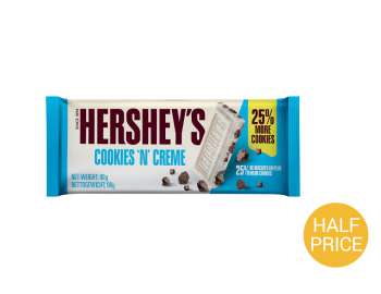 Hershey's Cookie 'N' Cream White Chocolate 90G