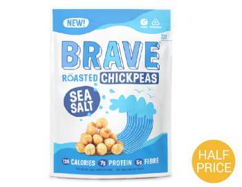 Brave Roasted Chickpeas Sea Salt 35g