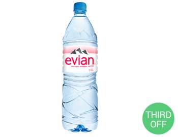Evian still natural mineral water 1.5L