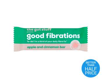 Good Fibrations apple & cinnamon 35g bar