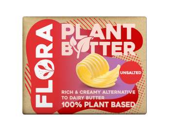 Flora plant butter unsalted 250g