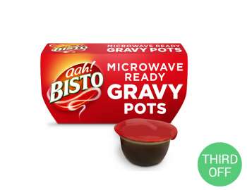 Bisto microwave ready gravy pots 100g x4