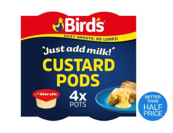 Birds custard pots 4x22g