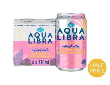 Follow up - Aqua Libra raspberry & blackcurrant 4x330ml