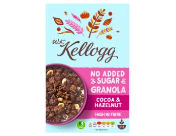 WK Kellogg Cocoa & Hazelnut Granola 550g