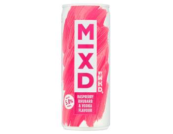 WKD Mixd raspberry rhubarb & vodka flavour 250ml