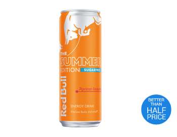 Red Bull sugar free the apricot edition