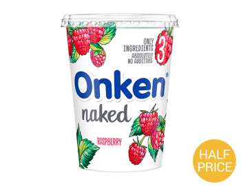 Onken Naked raspberry yogurt