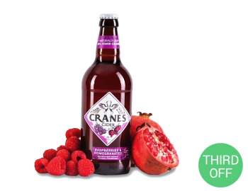 Cranes Raspberries & Pomegranates 500ml