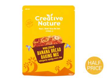 Creative Nature w.grain banana bread mix 250g