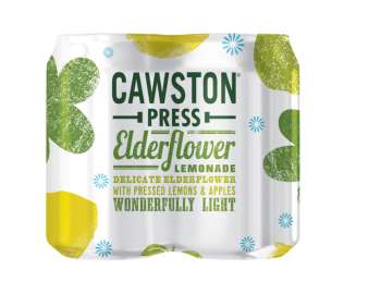 Cawston Press elderflower lemonade 4x330ml
