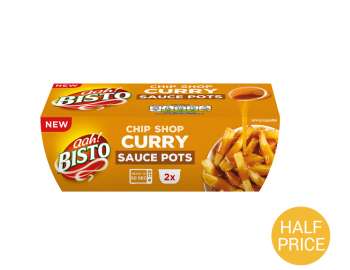 Bisto chip shop curry sauce pots 2x90g