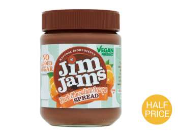 JimJams dark chocolate orange spread 330g