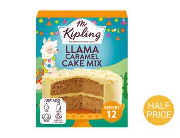 Mr Kipling llama caramel cake mix 400g
