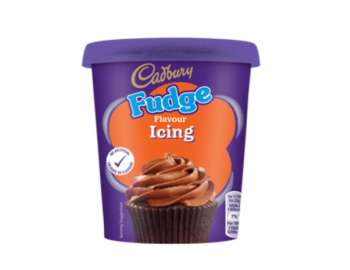 Cadbury fudge icing