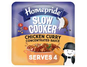 Homepride slow cooker chicken curry sauce