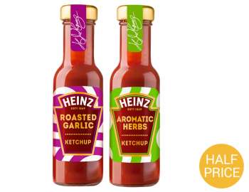Heinz gourmet tomato ketchup - 2 varieties