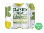Cawston Press elderflower lemonade 4x330ml